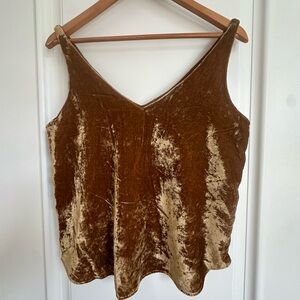 Loft velvet tank